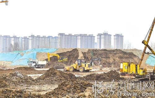 臨汾市第二中心學(xué)校建設(shè)項目緊張有序推進(jìn)